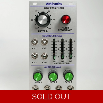 AM1006 24dB Low Pass Filter AM1006 24dB Low Pass Filter